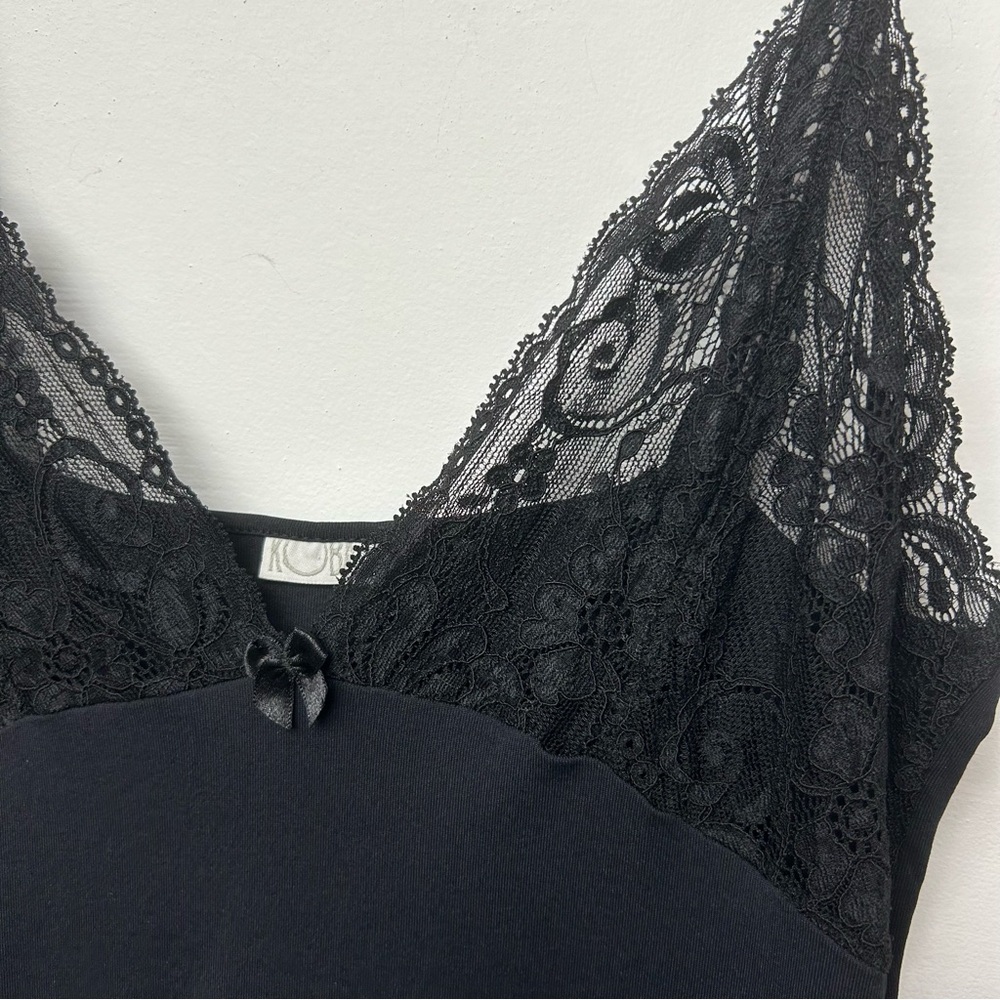 Lacy black slip dress 🕸️🖤 - Picture 3 of 4